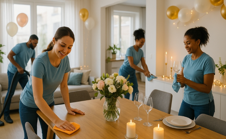 Guide til effektiv rengøring før fest Tips og tricks i 2025
