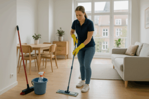 Rengøring af privat hjem i Aarhus