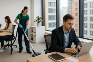 Fordelene ved at outsource kontorrengøring