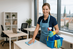 billig kontorrengøring i København