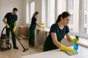 De vigtigste rengøringsopgaver efter byggeriet